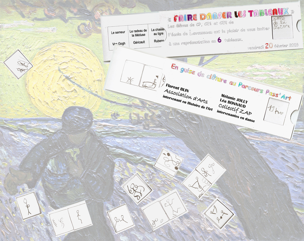 Faire danser les tableaux -Pass'art -20 février Lavausseau